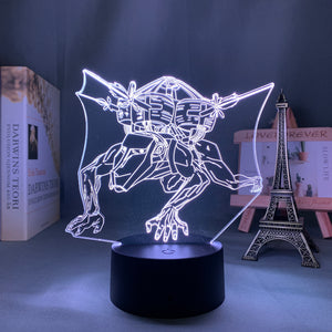 Lampe 3D du Titan Charrette, RGB 16 couleurs