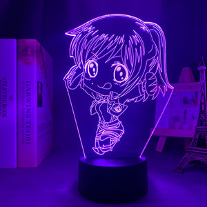 Lampe 3D de Sasha, RGB 16 couleurs