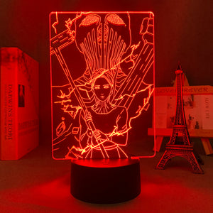 Lampe 3D du Titan Marteau, RGB 16 couleurs