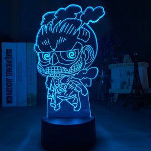 Cute Titan 3D Lamp, RGB 16 colors