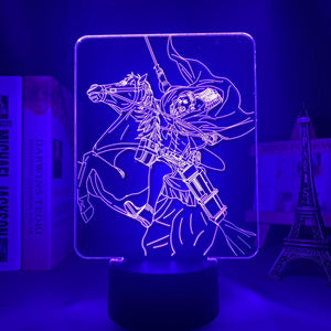 Lampe 3D d'Erwin, RGB 16 couleurs