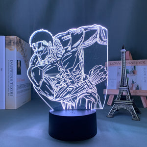 Armored Titan 3D Lamp, RGB 16 colors
