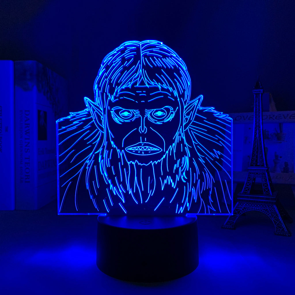 Lampe 3D du Titan Bestial, RGB 16 couleurs