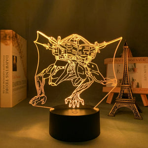 Lampe 3D du Titan Charrette, RGB 16 couleurs