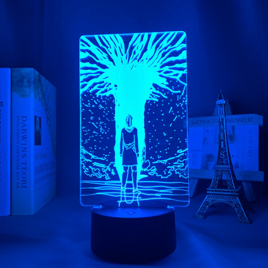 Lampe 3D de L'Attaque des Titans, RGB 16 couleurs