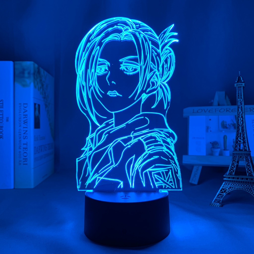 Annie 3D Lamp, RGB 16 colors