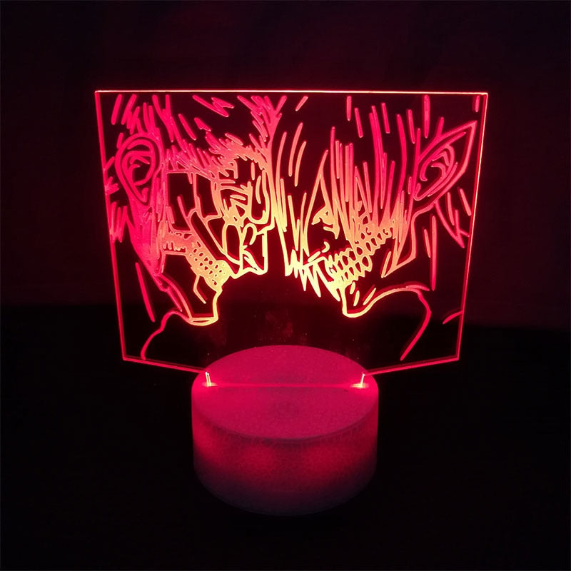 Lampe 3D d'Eren & Reiner RGB 16 couleurs - SNK-SHOP 