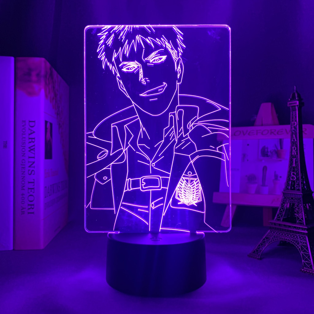 Jean 3D Lamp, RGB 16 colors