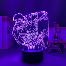 Charger l&#39;image dans la galerie, Lampe 3D du Titan Cuirassé, RGB 16 couleurs
