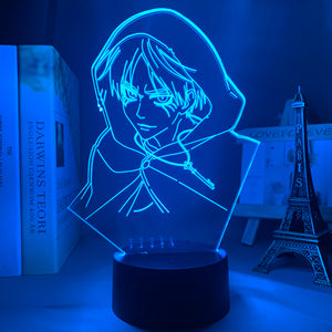 Lampe 3D d'Eren RGB 16 couleurs