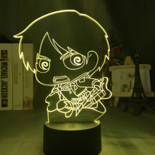 Load image into Gallery viewer, Cute Eren 3D Lamp, RGB 16 colors

