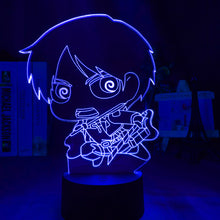 Load image into Gallery viewer, Cute Eren 3D Lamp, RGB 16 colors

