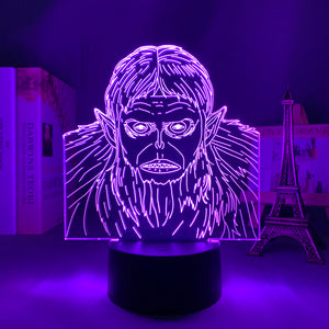 Lampe 3D du Titan Bestial, RGB 16 couleurs