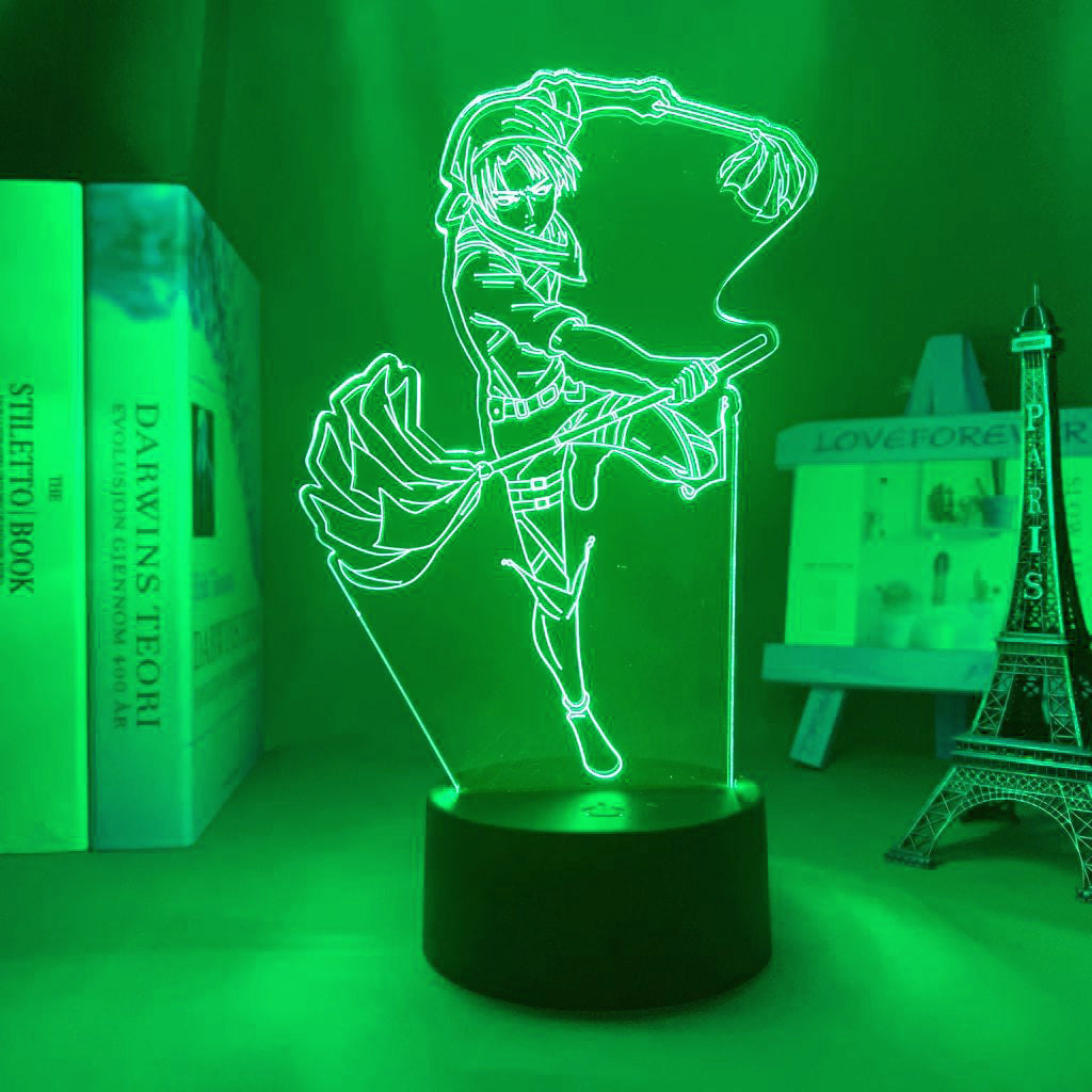 Levi 3D Lamp, RGB 16 colors