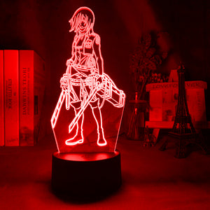 Lampe 3D de Mikasa, RGB 16 couleurs